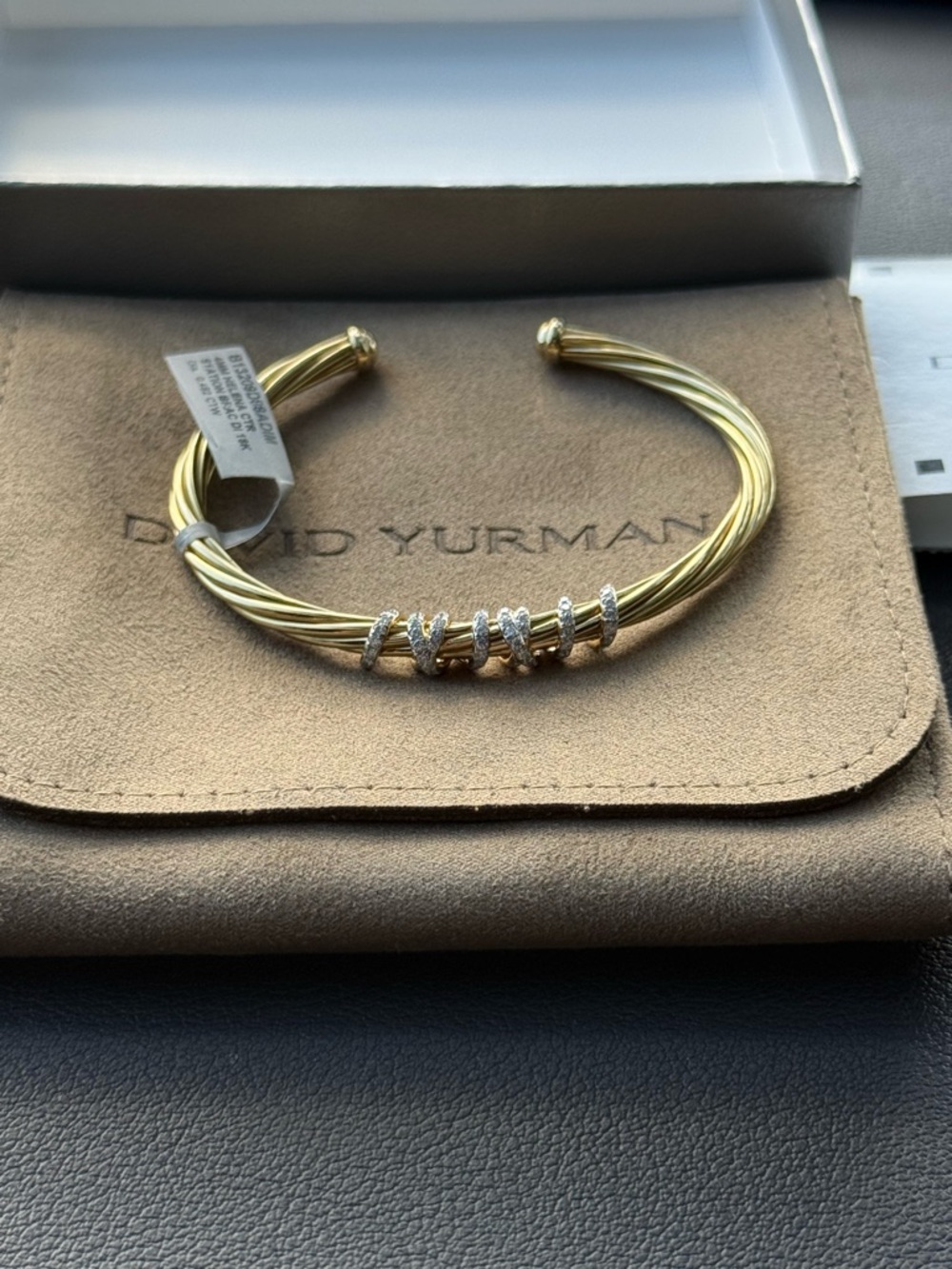 David yurman Helena Center station bracelet 18K - Picture 11 of 11